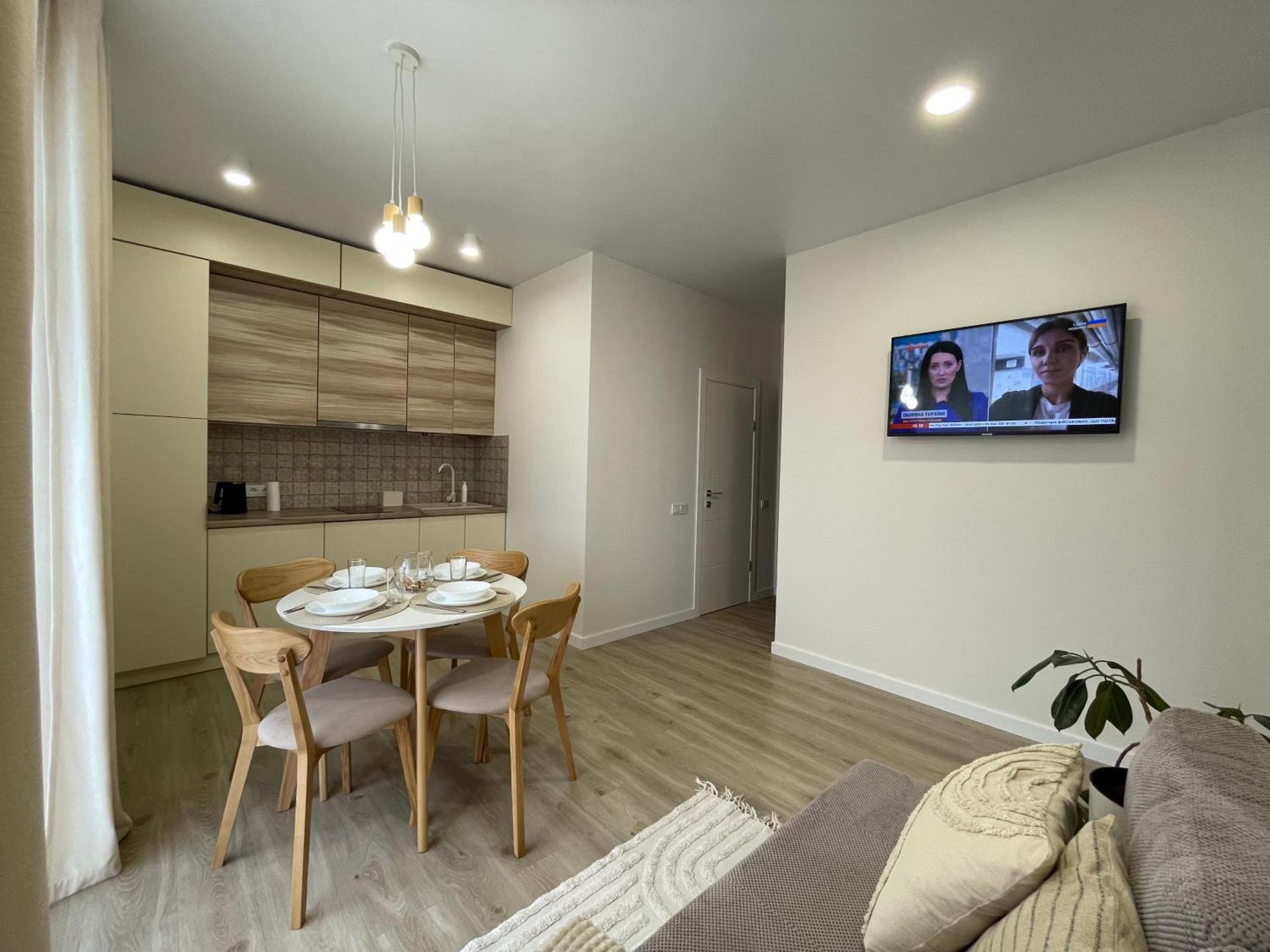 «Гори́Ще На Площі Польський Ринок» Apartment Kamianets-Podilskyi Bilik gambar