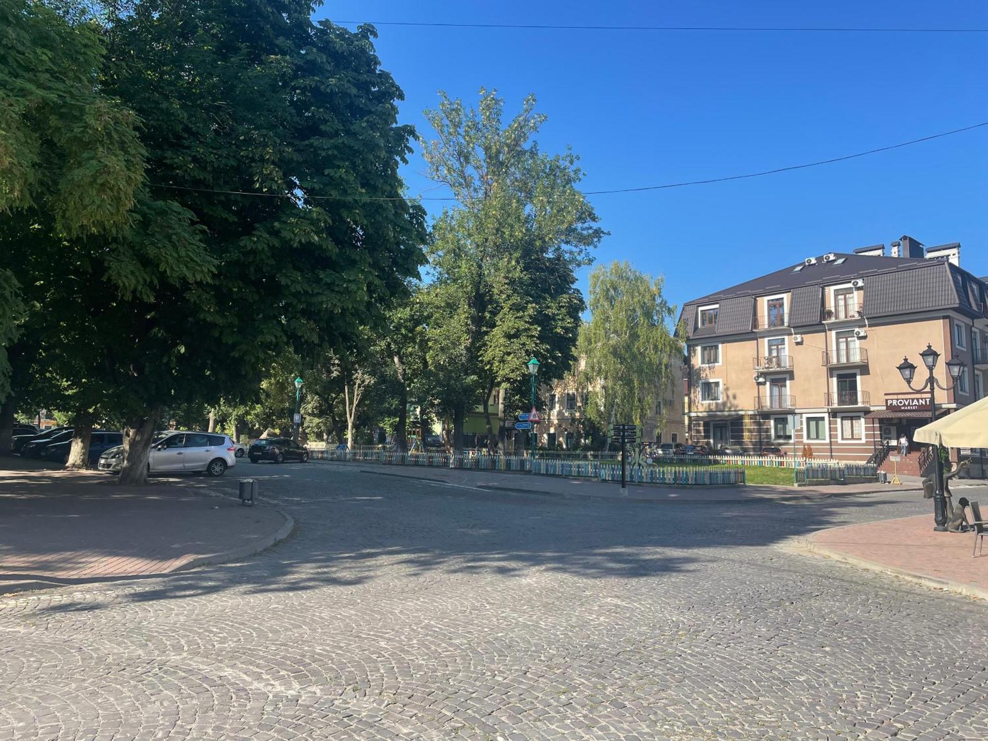 «Гори́Ще На Площі Польський Ринок» Apartment Kamianets-Podilskyi Luaran gambar